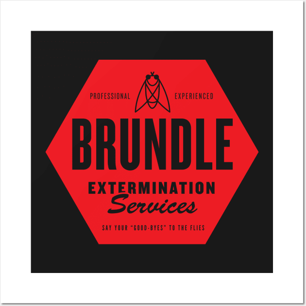 Brundle Extermination Wall Art by MindsparkCreative